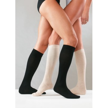 Unisex Cotton Compression  Flight Socks