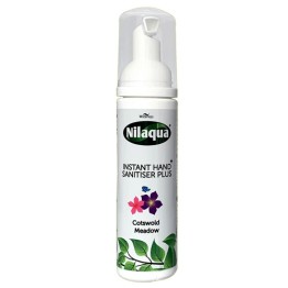 Alcohol-Free Foaming Hand Sanitiser With Floral Scent.