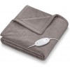 Luxury Taupe Electric Throw Overblanket