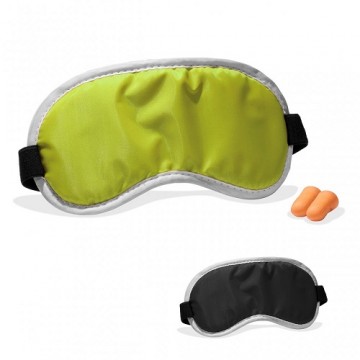 Travel Eye Mask And Ear Plug Set.