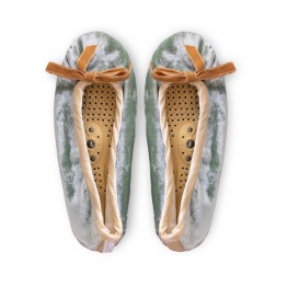 Silk Acupressure Slippers With Magnets